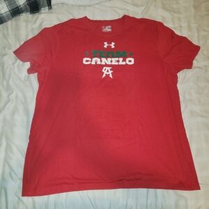 Under Armour Red Team Canelo T-Shirt